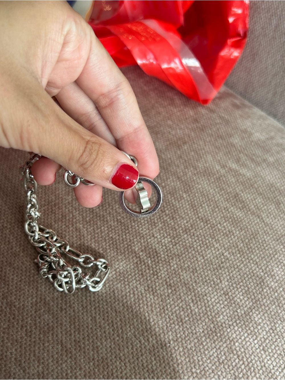 Montblanc Silver-Tone Star Emblem Chain Necklace - Picture 8 of 9